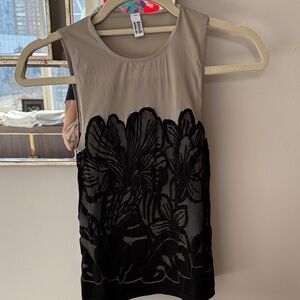 Wolford Beige and Cream Top